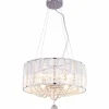 Luminaires Globo Lighting Suspensions|Suspension Globo RADAR Chrome, 4 lumières