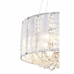 Luminaires Globo Lighting Suspensions|Suspension Globo RADAR Chrome, 4 lumières
