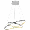 Luminaires Globo Lighting Éclairage Led|Suspension Globo RALPH LED Nickel mat, 1 lumière