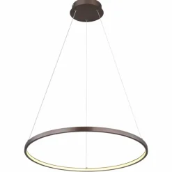 Luminaires Globo Lighting Suspensions|Suspension Globo RALPH LED Moka, 1 lumière