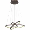 Luminaires Globo Lighting Éclairage Led|Suspension Globo RALPH LED Moka, 1 lumière