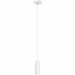 Luminaires Globo Lighting Suspensions|Suspension Globo ROBBY Blanc, 1 lumière