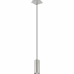 Luminaires Globo Lighting Suspensions|Suspension Globo ROBBY Chrome, Nickel mat, 1 lumière