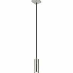 Luminaires Globo Lighting Suspensions|Suspension Globo ROBBY Nickel mat, 1 lumière