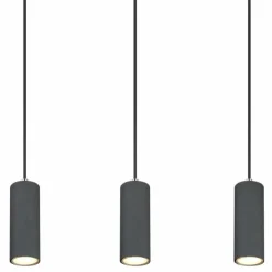 Luminaires Globo Lighting Suspensions|Suspension Globo ROBBY Noir, 6 lumières