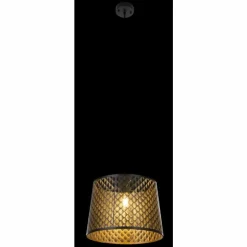 Luminaires Globo Lighting Suspensions|Suspension Globo SAMBESI Noir, 1 lumière