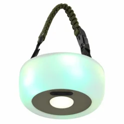 Suspension Globo SOLAR LED Vert, Blanc, 1 lumière, Changeur de couleurs