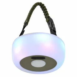 Suspension Globo SOLAR LED Vert, Blanc, 1 lumière, Changeur de couleurs