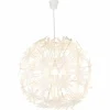 Luminaires Globo Lighting Suspensions|Suspension Globo STELLA Blanc, 1 lumière