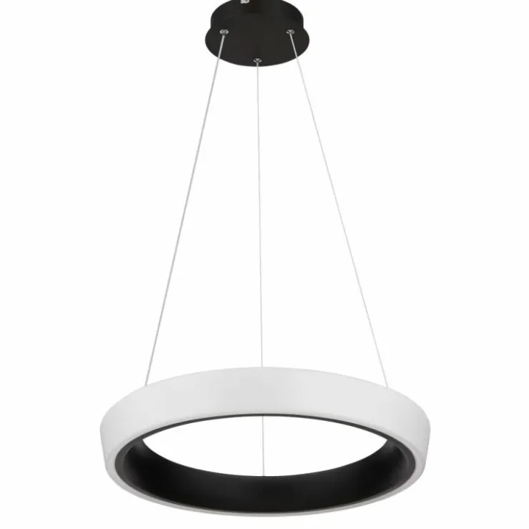 Luminaires Globo Lighting Éclairage Led|Suspension Globo TABANO LED Noir, 1 lumière, Télécommandes