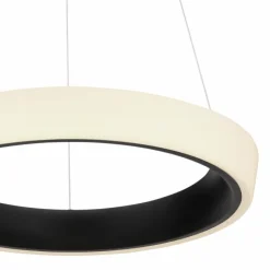 Luminaires Globo Lighting Éclairage Led|Suspension Globo TABANO LED Noir, 1 lumière, Télécommandes