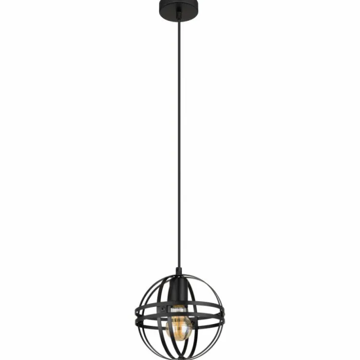 Luminaires Globo Lighting Suspensions|Suspension Globo TAMARA Noir, 1 lumière