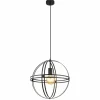 Luminaires Globo Lighting Suspensions|Suspension Globo TAMARA Noir, 1 lumière