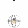 Luminaires Globo Lighting Suspensions|Suspension Globo TAMARA Noir, 1 lumière