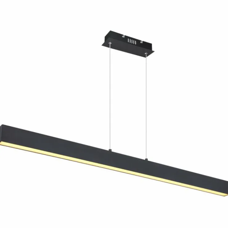 Luminaires Globo Lighting Suspensions|Suspension Globo VERENA LED Noir, 1 lumière