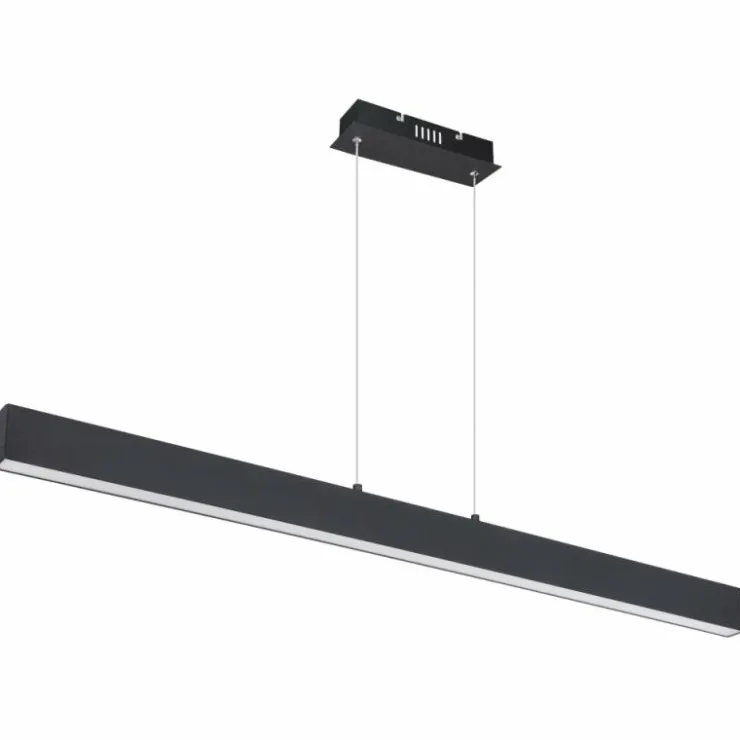 Luminaires Globo Lighting Suspensions|Suspension Globo VERENA LED Noir, 1 lumière