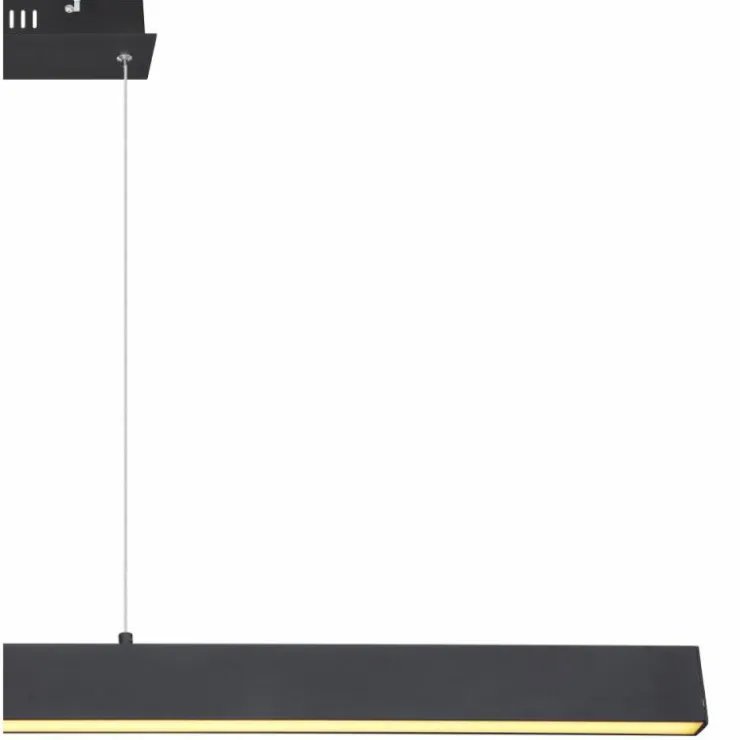 Luminaires Globo Lighting Suspensions|Suspension Globo VERENA LED Noir, 1 lumière