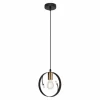 Luminaires Globo Lighting Suspensions|Suspension Globo VIGO Noir, 1 lumière