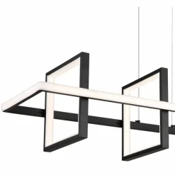 Luminaires Globo Lighting Éclairage Led|Suspension Globo WOLFHARD LED Noir, 1 lumière, Télécommandes