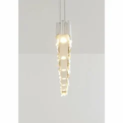 Luminaires Holländer Suspensions|Suspension Holländer CASTELLO LED Argenté, 6 lumières