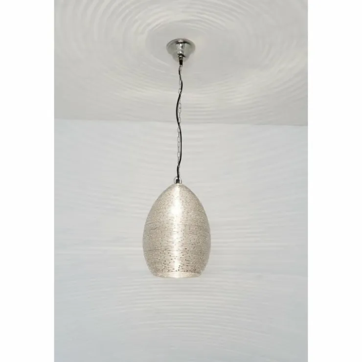 Luminaires Holländer Suspensions|Suspension Holländer COLIBRI Argenté, 1 lumière