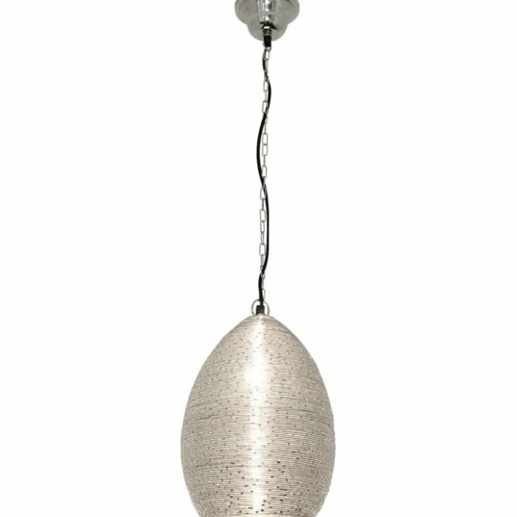 Luminaires Holländer Suspensions|Suspension Holländer COLIBRI Argenté, 1 lumière