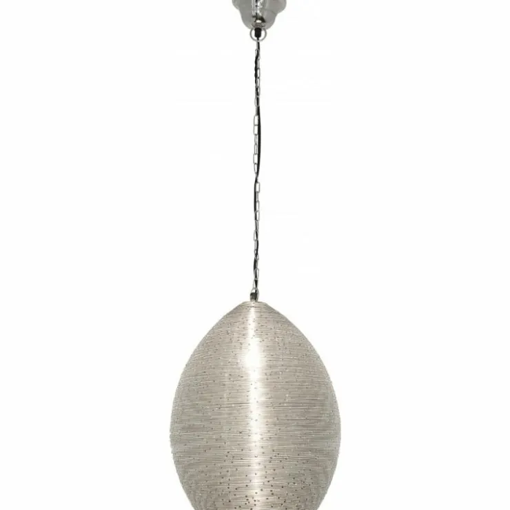 Luminaires Holländer Suspensions|Suspension Holländer COLIBRI Argenté, 1 lumière
