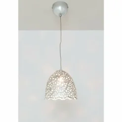 Luminaires Holländer Suspensions|Suspension Holländer LILY GRANDE Argenté, 1 lumière
