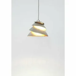 Luminaires Holländer Suspensions|Suspension Holländer SNAIL Argenté, 1 lumière