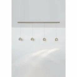 Luminaires Holländer Suspensions|Suspension Holländer SUOPARE Argenté, 4 lumières