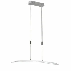 Luminaires Fischer & Honsel Éclairage Led|Suspension Honsel Metis LED Nickel mat, 1 lumière, Changeur de couleurs