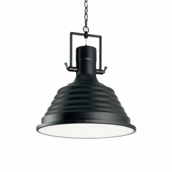 Luminaires Ideallux Suspensions|Suspension Ideal Lux FISHERMAN Noir, 1 lumière