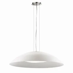 Luminaires Ideallux Suspensions|Suspension Ideal Lux LENA Blanc, 3 lumières