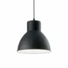 Luminaires Ideallux Suspensions|Suspension Ideal Lux METRO Noir, 1 lumière