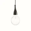 Luminaires Ideallux Suspensions|Suspension Ideal Lux MINIMAL Noir, 1 lumière