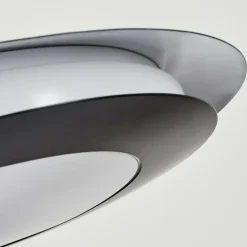 Suspension Ittingen LED Noir, 1 lumière, Changeur de couleurs