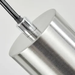 hofstein Suspensions|Suspension Javel Chrome, Nickel mat, 1 lumière