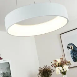 hofstein Éclairage Led|Suspension Kampala LED Blanc, 1 lumière