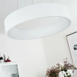 hofstein Éclairage Led|Suspension Kampala LED Blanc, 1 lumière