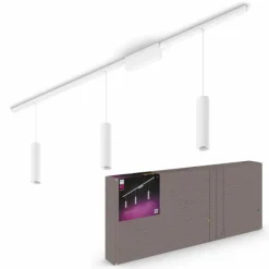 Suspension Kit de base x 3 Philips Hue Perifo LED Blanc, 3 lumières, Changeur de couleurs