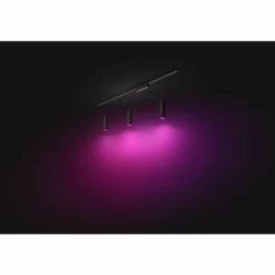 Suspension Kit de base x 3 Philips Hue Perifo LED Noir, 3 lumières, Changeur de couleurs