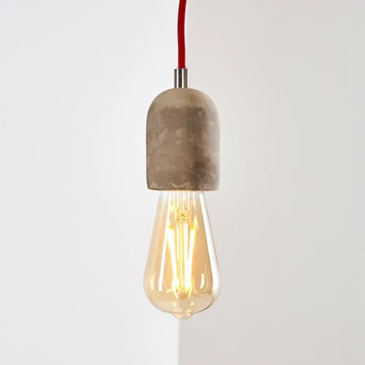 hofstein Suspensions|Suspension Lemone Gris, 1 lumière