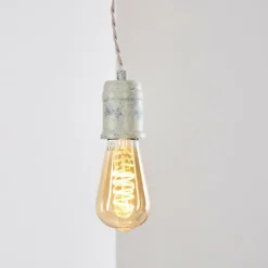 hofstein Suspensions|Suspension Lemone Gris, 1 lumière