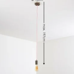 hofstein Suspensions|Suspension Lemone Rose, 1 lumière
