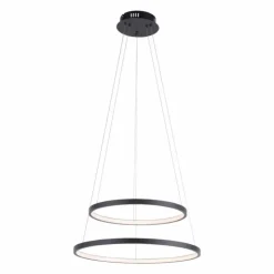Luminaires Leuchten Direkt Éclairage Led|Suspension Leuchten Direkt CIRCLE LED Anthracite, 1 lumière
