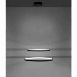 Luminaires Leuchten Direkt Éclairage Led|Suspension Leuchten Direkt CIRCLE LED Anthracite, 1 lumière
