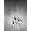 Luminaires Leuchten Direkt Suspensions|Suspension Leuchten-Direkt SKELETTON Noir, 3 lumières