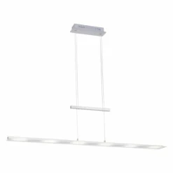 Luminaires Leuchten Direkt Suspensions|Suspension Leuchten-Direkt NELE LED Nickel mat, 6 lumières
