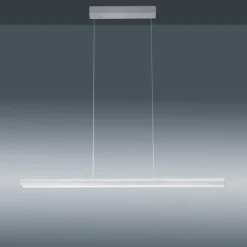 Luminaires Leuchten Direkt Suspensions|Suspension Leuchten-Direkt NIRO LED Nickel mat, 2 lumières