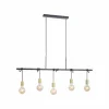 Luminaires Leuchten Direkt Suspensions|Suspension Leuchten-Direkt TAMARA Noir, 5 lumières